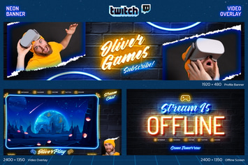 Neon Gaming Twitch