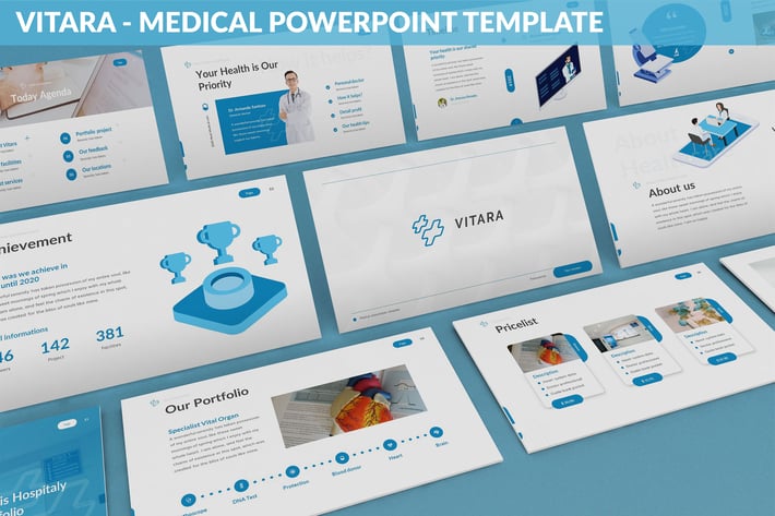 Vitara - Medical Powerpoint Template