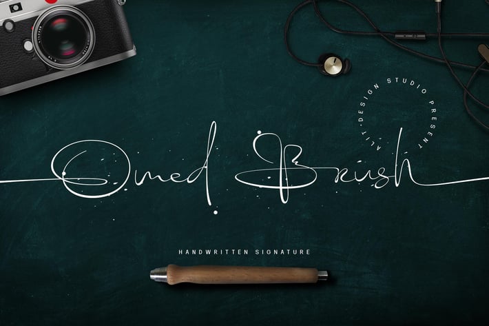 Omed Brush Signature Script