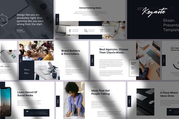Eksan - Simple & Elegant Keynote Template