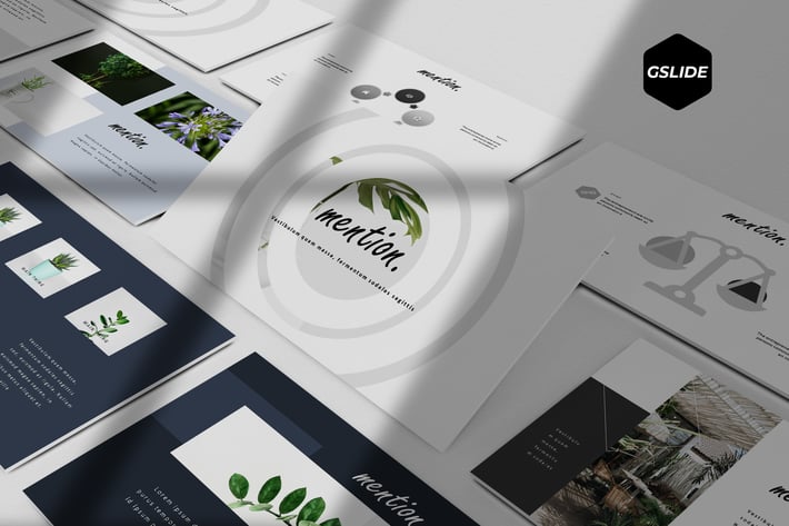 Mention - Google Slides Template