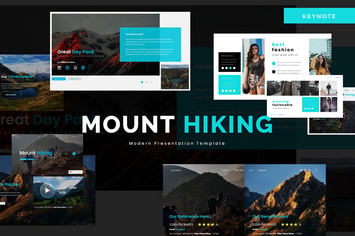 Mount Hiking - Keynote Template