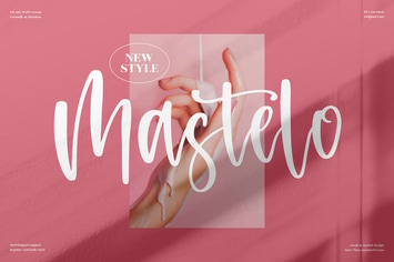 Mastelo Handwritten Font