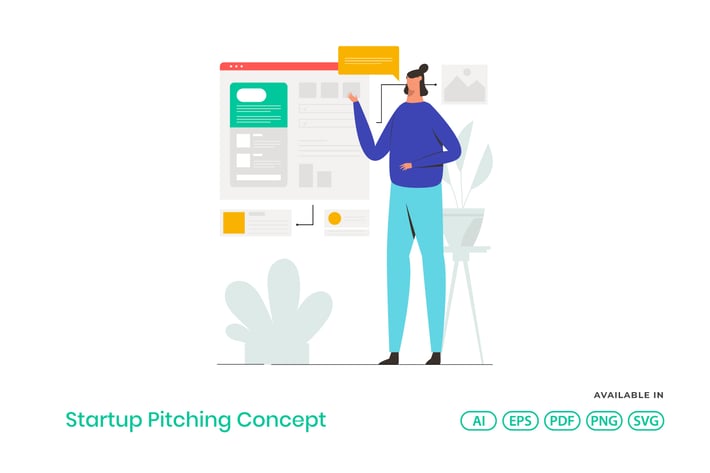 Startup Pitching Concept