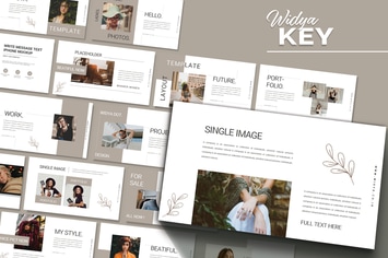 WIDYA  - Fashion Keynote Template