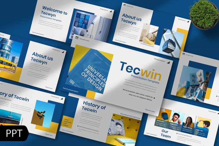 Tecwin Creative Powerpoint Template