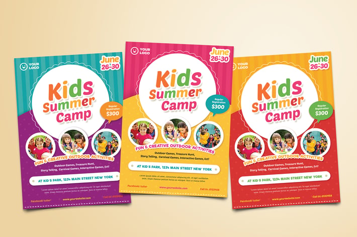 Kids Summer Camp Flyer 02
