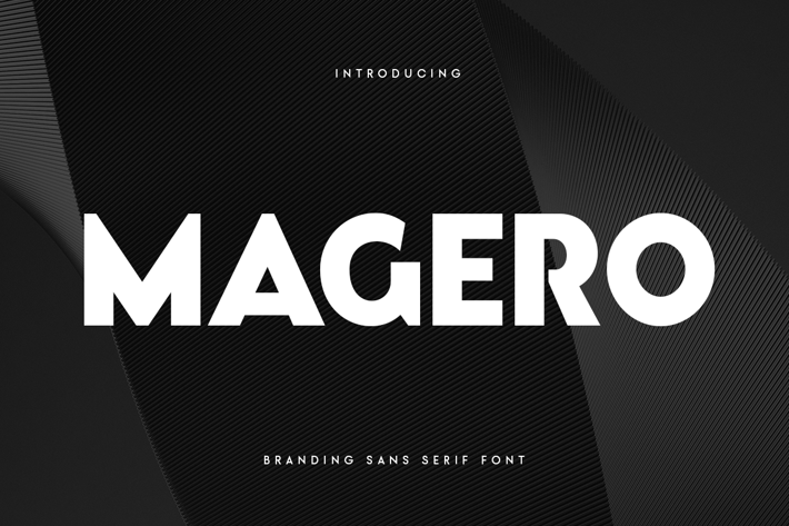 Magero - Branding Sans Serif Font
