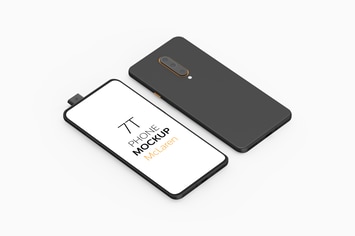 7T Phone Mockup