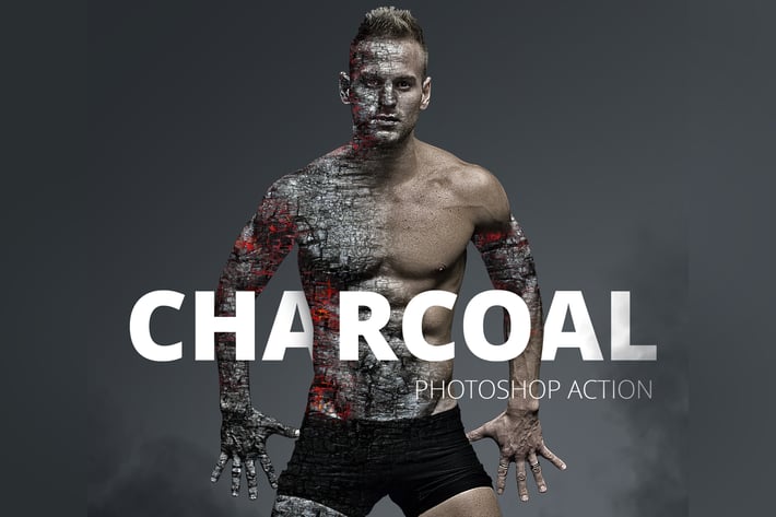 Charcoal Photoshop Action