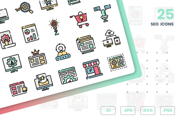 SEO Icons Set