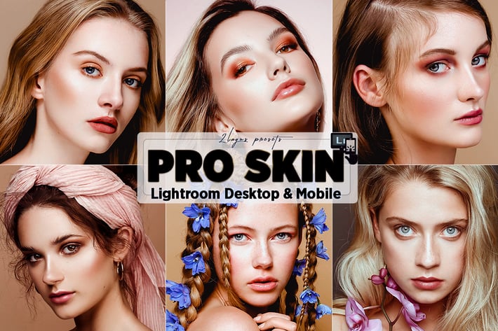 PRO SKIN Retouch Lighgtroom Presets