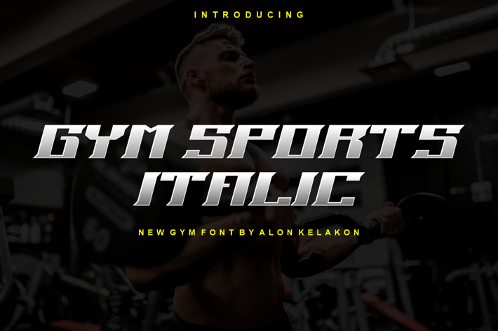Gym Sports Italic