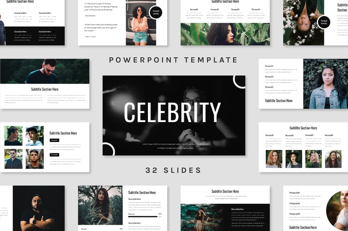 Celebrity - Powerpoint Template