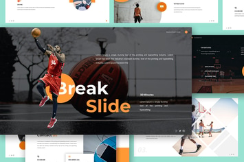 Basketball Club Keynote Template