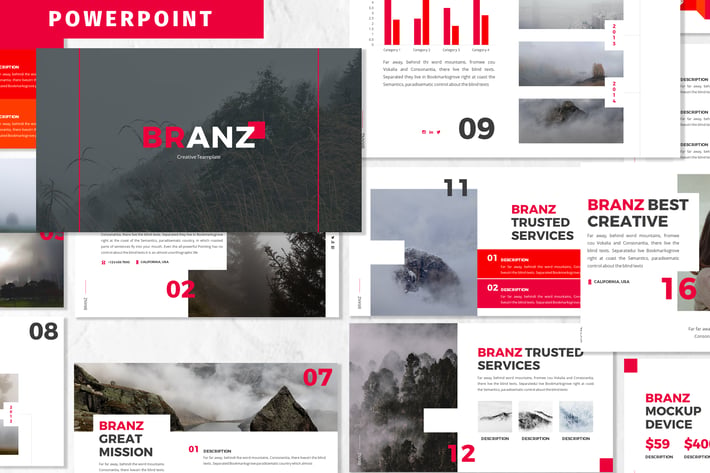 Branz - Business Powerpoint Template