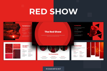 The Red Show - Powerpoint Template