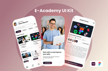 E-Academy Mobile UI