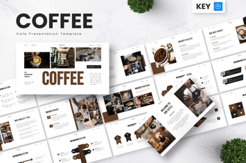 Coffee - Cafe Keynote Templates