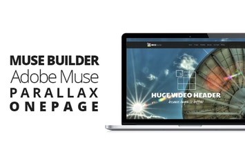 Muse Builder | Parallax OnePage Template For Muse