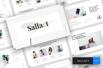 Sallact - Creative Keynote Template