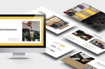 Kuria : Coffee and Brew Business Powerpoint