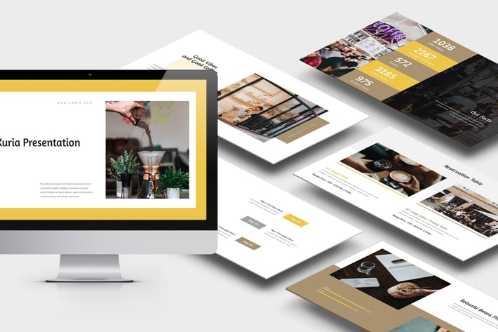 Kuria : Coffee and Brew Business Powerpoint