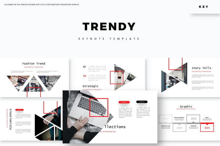 Trendy - Keynote Template