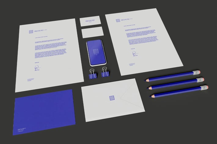 Office Stationery Mockup.