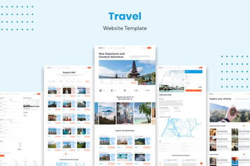 Travel Agency Website Template
