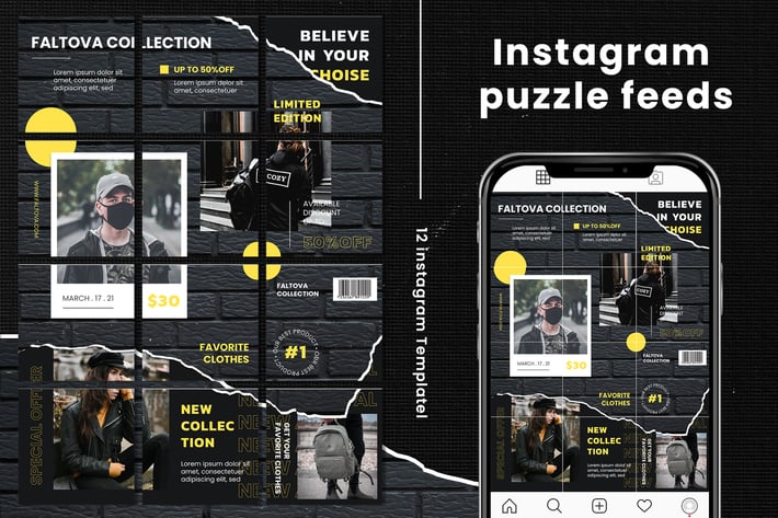 Faltova Instagram Puzzle