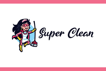 Super Clean - Maid Service and Housekeeping Logo