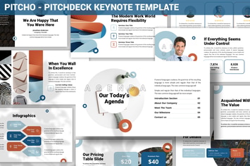 Pitcho - Pitchdeck Keynote Template