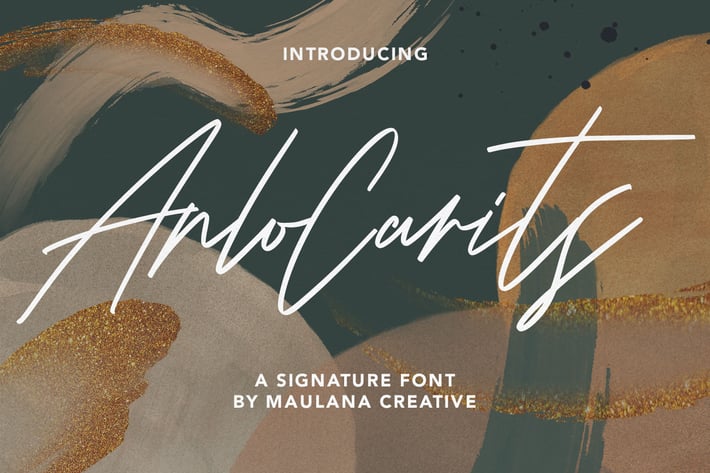 Arlo Carits Signature Font
