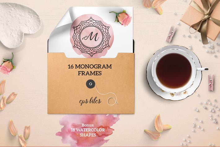 Monograms Frames