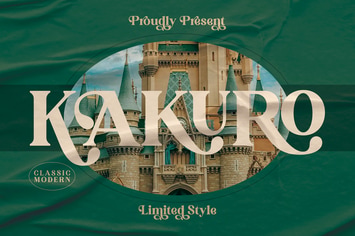 Kakuro Classy Serif Font