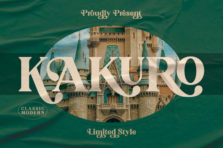 Kakuro Classy Serif Font