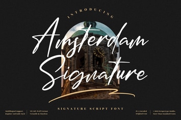 Amsterdam Signature Font