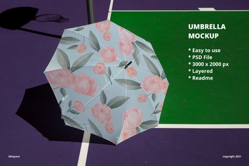 Umbrella Mockup
