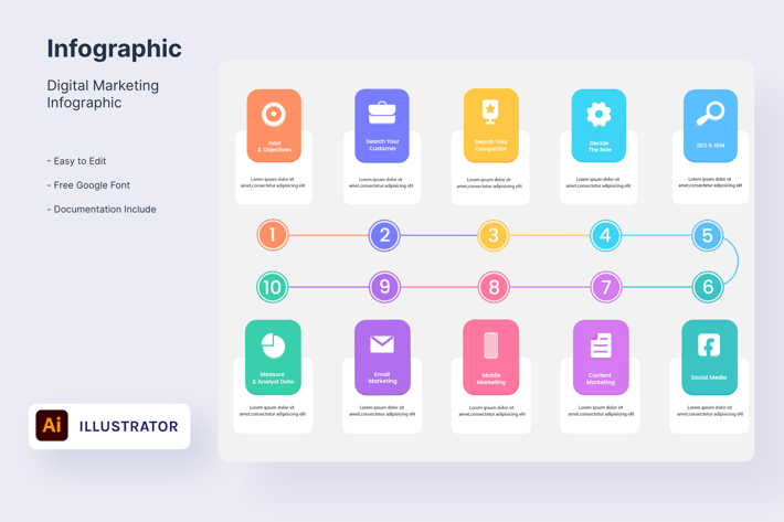 Modern & Clean Infographic