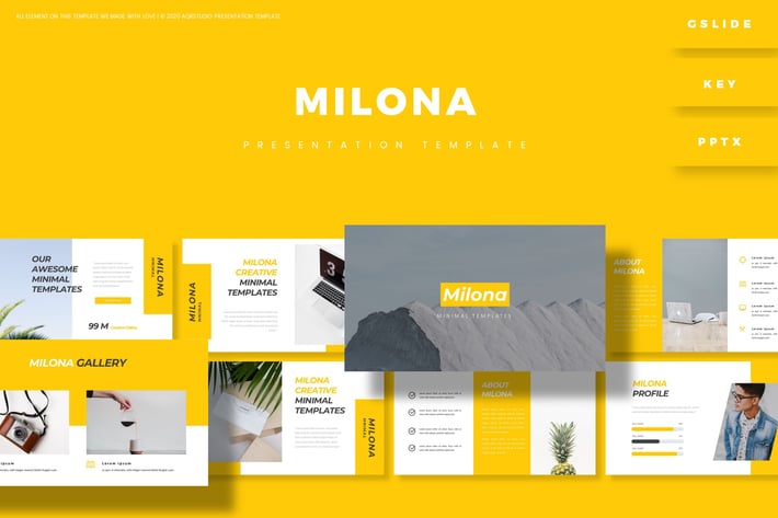 Milona - Presentation Template