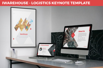 iWarehouse - Logistics Keynote Template