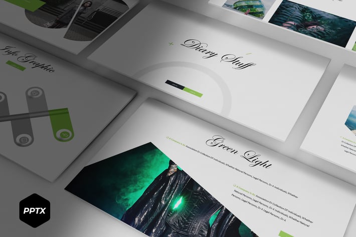 Diary - Powerpoint Template