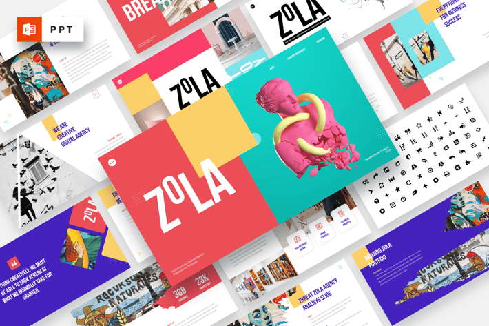 ZOLA - Contemporary Creative Powerpoint Template