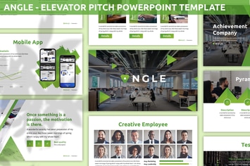 Angle - Elevator Pitch Powerpoint Template