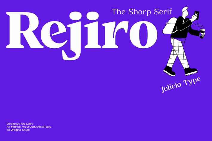 JT Rejiro | Serif Font Family