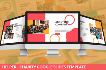 Helper - Charity Google Slides Template