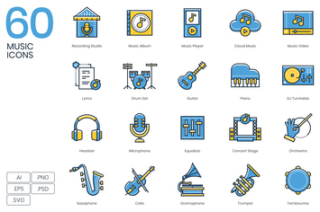 60 Music Icons
