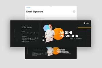 Email Signature Template V.32