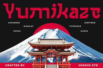 Yumikaze Japanese Creative Font 